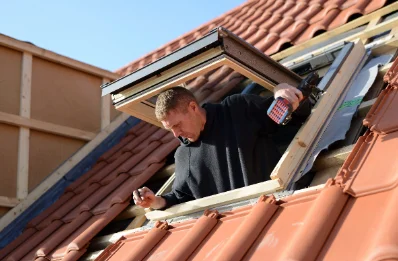 Pose de fenêtres de toit Velux à la Boulaye
